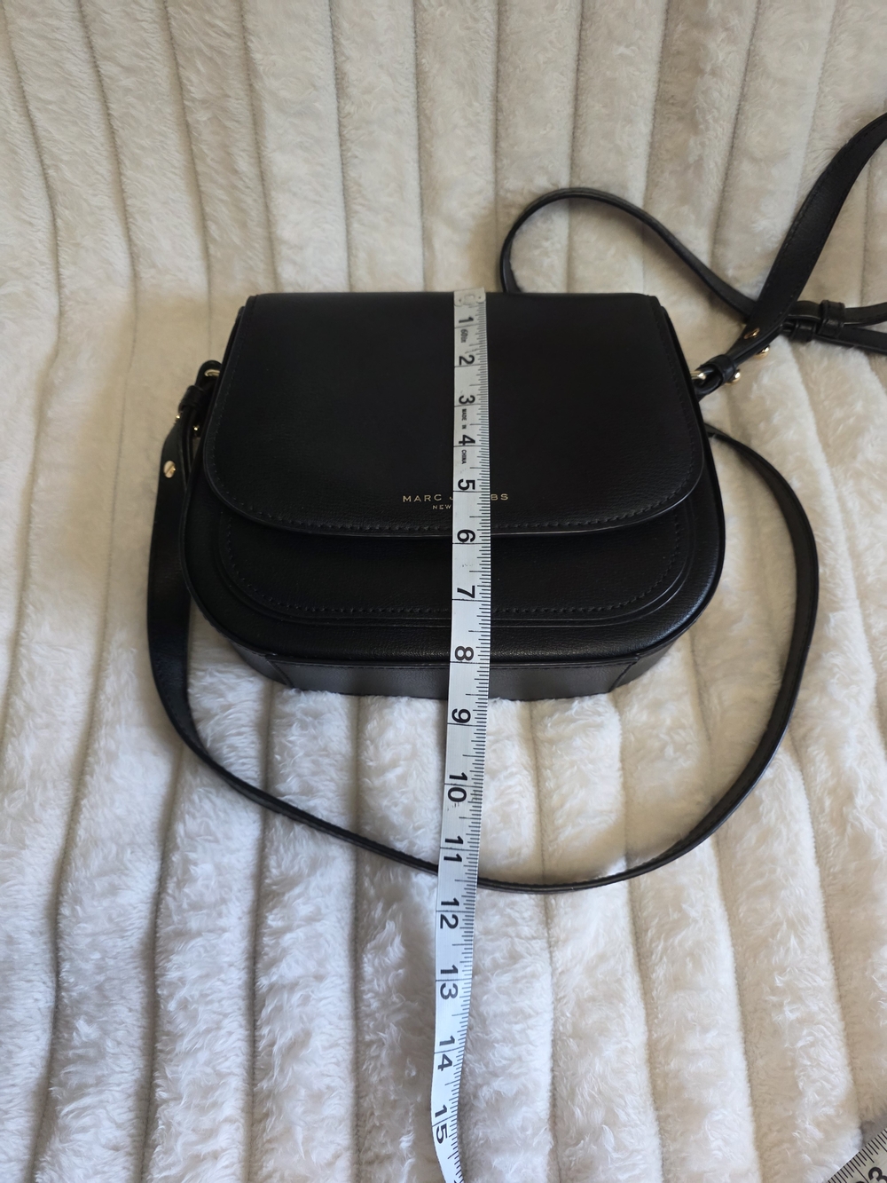 Marc Jacobs Black Leather Crossbody Bag - Picture 10 of 10